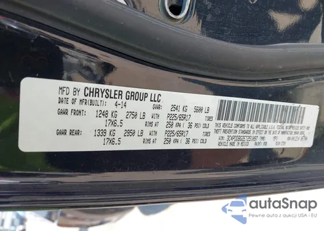 2014 Dodge Journey Sxt z USA, uszkodzony, nr VIN 3C4PDDBG2ET251097